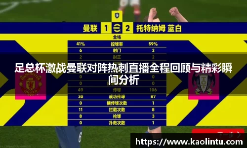 足总杯激战曼联对阵热刺直播全程回顾与精彩瞬间分析