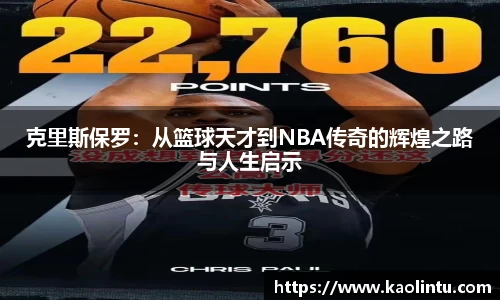 克里斯保罗：从篮球天才到NBA传奇的辉煌之路与人生启示